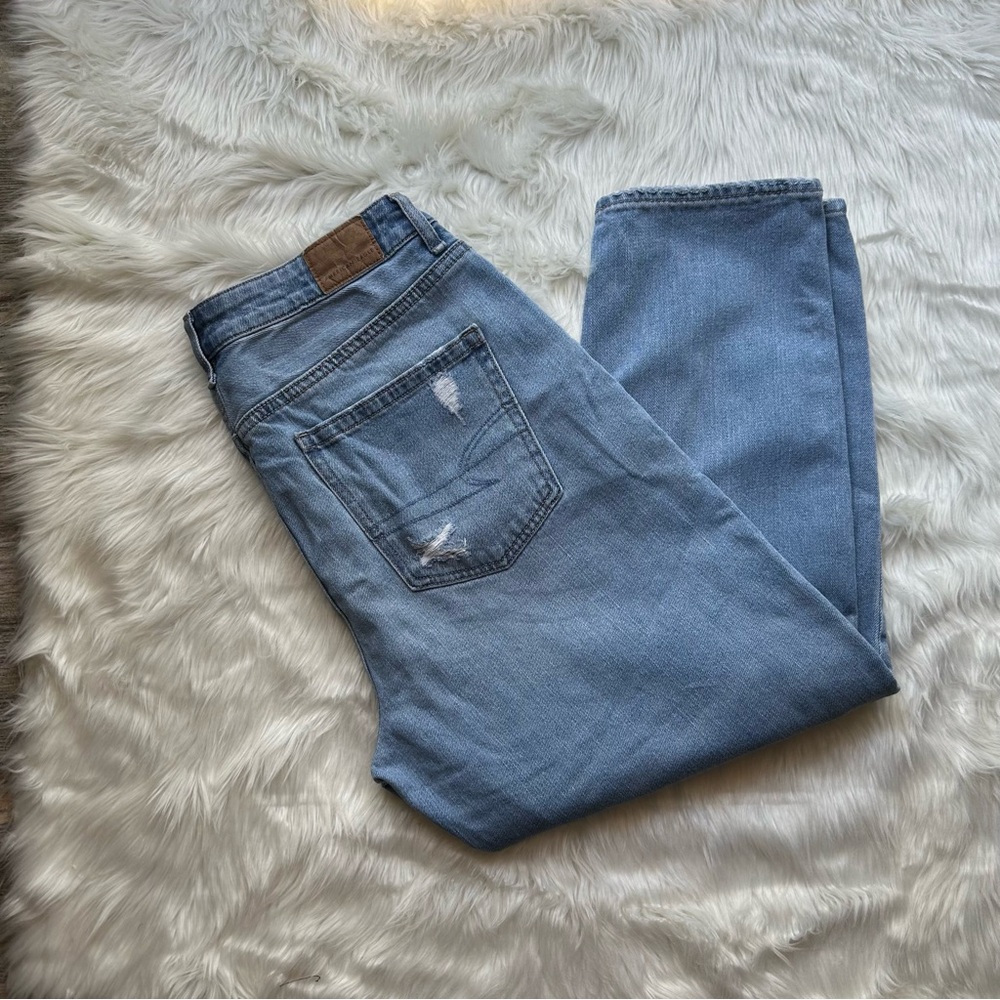 American Eagle Outfitters Light Blue Straight Jeans